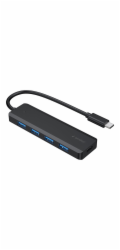 Gembird UHB-CM-U3P4P-01 4portový rozbočovač USB 3.1 (Gen 1) Type-C