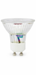 NEDIS LED žárovka GU10/ PAR16/ 1,9 W/ 220 V/ 145 lm/ 2700 K/ teplá bílá/ čirá