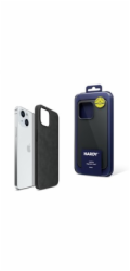 3mk ochranný kryt HARDY MagFabric Case pro Apple iPhone 15 Pro, Black