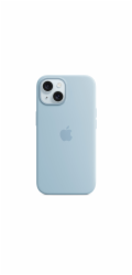 iPhone 15 Plus Silicone Case with MagSafe - Light Blue