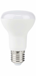 NEDIS LED žárovka E27/ R63/ 8,5 W/ 220 V/ 806 lm/ 2700 K/ teplá bílá/ čirá