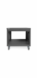DIGITUS DN-48000 Mobilní Síťový stojan 8U, univerzální, 420x507x460mm, barva černá (RAL 9005)