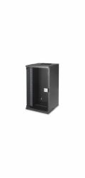 DIGITUS DN-49105 Nástěnná skříň 12U, SOHO PRO, nesmontovaná, 10", 595 x 315 x 300 mm, černá (RAL 9005)