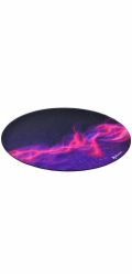 AROZZI Zona Floorpad Galaxy/ ochranná podložka na podlahu/ kulatá 121 cm průměr/ design galaxie