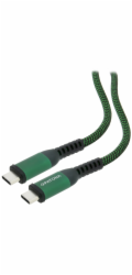 PATONA kabel USB-C/USB-C, Power delivery 100W, opletený, 100cm