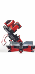 Einhell Akumulátorová pokosová pila TE-SM 36/10 L Li-Solo s tahovým mechanismem, 36 V (2x18 V) (červená, bez baterie a nabíječky)
