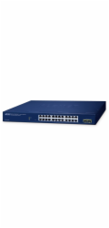 Planet GS-2210-24T2S WEBsmart L2 switch, 24x1Gb, 2x1Gb SFP, QoS