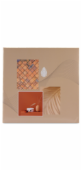 Fotoalbum Hama memo SINGO II Terracotta 10x15/200, popisové pole, zasouvací