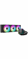 DEEPCOOL vodní chladič LD360 / 3x120 mm PWM ARGB fan / display / černý