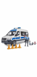 BRUDER MB Sprinter policejní vozidlo se světelným a zvukovým modulem