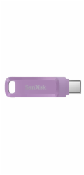 SanDisk Flash Disk 64GB Ultra Dual Drive Go, USB-C 3.2, Fialová