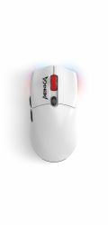 Marvo myš Bezdrátová myš, Marvo MONKA G995W, bílá, optická, 26000DPI