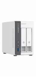 QNAP TS-216G (4core 2,0GHz + NPU, 4GB RAM, 2x SATA, 1x GbE, 1x 2,5GbE, 2x USB 2.0, 1x USB 3.2)