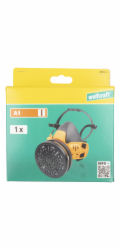 Wolfcraft Respirátor s polomaskou a náhradním filtrem A1 4950000