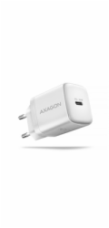 AXAGON ACU-PD30W, Sil nabíječka do sítě 30W, 1x port USB-C, PD3.0/PPS/QC4+/SFC/AFC/Apple, bílá