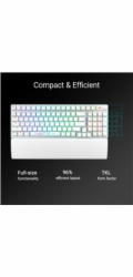ASUS klávesnice ROG STRIX SCOPE II 96 WL WHITE/NXSW/US/PBT