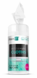 CLEAN IT Vlhčené čisticí utěrky na obrazovky 100 ks