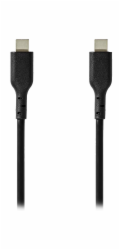 NEDIS kabel USB 2.0 kabel/ USB-C zástrčka - USB-C zástrčka/ 240 W/ černý/ bulk/ 2m