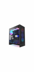 NZXT skříň H7 Flow RGB edition / ATX / 1x360mm RGB core fan/ USB-C / 2x USB / proskl. bočnice / mesh panel / ...