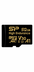 SILICON POWER 256GB MicroSD Card Golden Series High Endurance A1 V30 UHS-1 U1