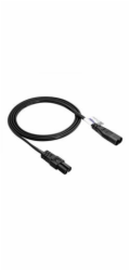 Akyga Kabel napájecí 250V/2.5A, IEC C7 / IEC C8, CCA, černá, 1,5m