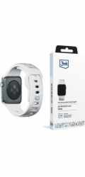 3mk řemínek Watch Strap pro Apple 42/44/45/49 mm White