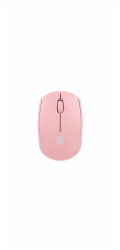 Myš Natec STORK/Kancelářská/Optická/1 600 DPI/Bezdrátová USB/Růžová