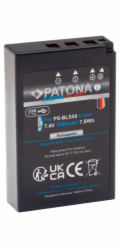 PATONA baterie pro foto Olympus BLS-5/BLS5 1050mAh Li-Ion Platinum USB-C nabíjení