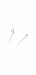 Kabel REBEL RB-6009-100-W USB-C/Lightning 1m White