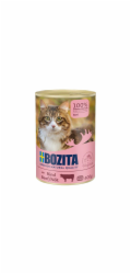 BOZITA Hovězí paštika - vlhké krmivo pro kočky - 400g