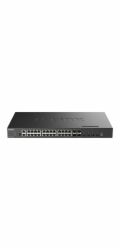 D-Link DXS 3410-32XY - Přepínač - L3 - řízený - 24 x 10 Gigabit Ethernet + 4 x 10 Gigabit SFP+ + 4 x 25 Gigabit SFP28 - Lze montovat do rozvaděče