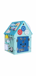 2Kids Toys Activity board Domeček modrý