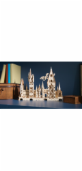 Ugears 3D dřevěné mechanické puzzle Hrad Bradavice, Harry Potter