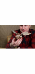 Ugears 3D dřevěné mechanické puzzle Zlatonka, Harry Potter