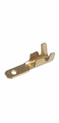 Konektor faston neizolovaný 6.3mm  1.0-2.5mm