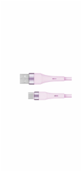 Kabel KRUGER & MATZ KM1268-1P Basic USB/USB-C 1m Pink