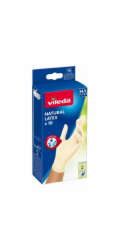 Přírodní latexové rukavice Vileda, S/M, balení. 10 ks