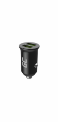 Green Cell Nabíječka do auta 36W GC PowerRide Nano36 s rychlonabíjením 2x USB-A Ultra Charge