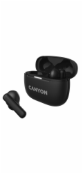 Canyon Sluchátka CANYON OnGo TWS-10 ANC a ENC do uší Černá