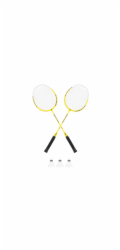 Sada na badminton REBEL RBA-4102