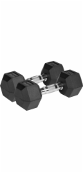 Rebel Pogumované činky RBA-2325 2 x 7 kg