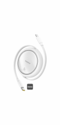 Baseus Free2Pull - rozbalovací kabel 20 W USB-C – Lightning, 1 m (bílý)