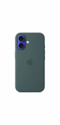 iPhone 16 Plus Silicone Case with MagSafe - Lake Green