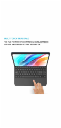 Pouzdro FIXED s bezdrátovou klávesnicí s magnetickým uchycením Typee pro Apple iPad Pro 11" a iPad Air 10.9", CZ, černé