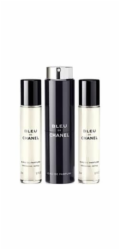 Chanel  Bleu De Chanel Eau de Parfum 60ml. EDP Travel sprej a dvě náplně 3x20ml.