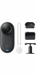 Insta360 GO 3S - 128GB miniaturní magnetická akční kamera, černá