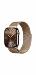 Apple Watch 46mm Gold Milanese Loop - M/L