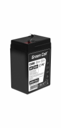 Green Cell CUBE AGM IP54 6V 5Ah VRLA Battery Gel deep cycle toys for kids alarm systems