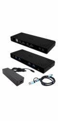 i-tec Universal Dual 4K Display Docking Station, Power Delivery 85W + i-tec USB-C Charger 100W