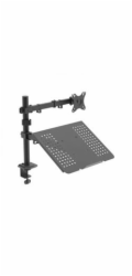 Akyga Rameno na monitor se stolkem na notebook AK-MB-04 VESA 75x75mm / 100x100 mm 15-32“